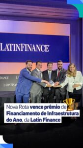 Reconhecimento internacional!

A Nova Rota do Oeste foi premiada em Nova York n…
