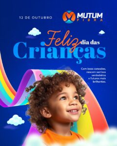 12 de Outubro! Feliz Dia das Crianças! 
Nossa conexão é tão colorida e cheia de …