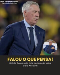 Galvão Bueno aponta que Seleção Brasileira perdeu porque Ancelotti…Ver mais