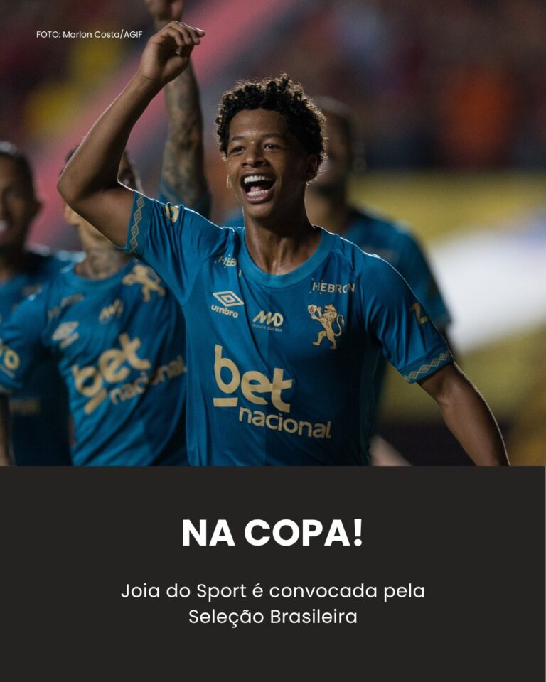 DESFALQUE! Convocado para o Mundial, joia do Sport vai perder… Ver mais