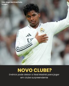 Endrick pode deixar o Real Madrid em janeiro para jogar no…Ver mais