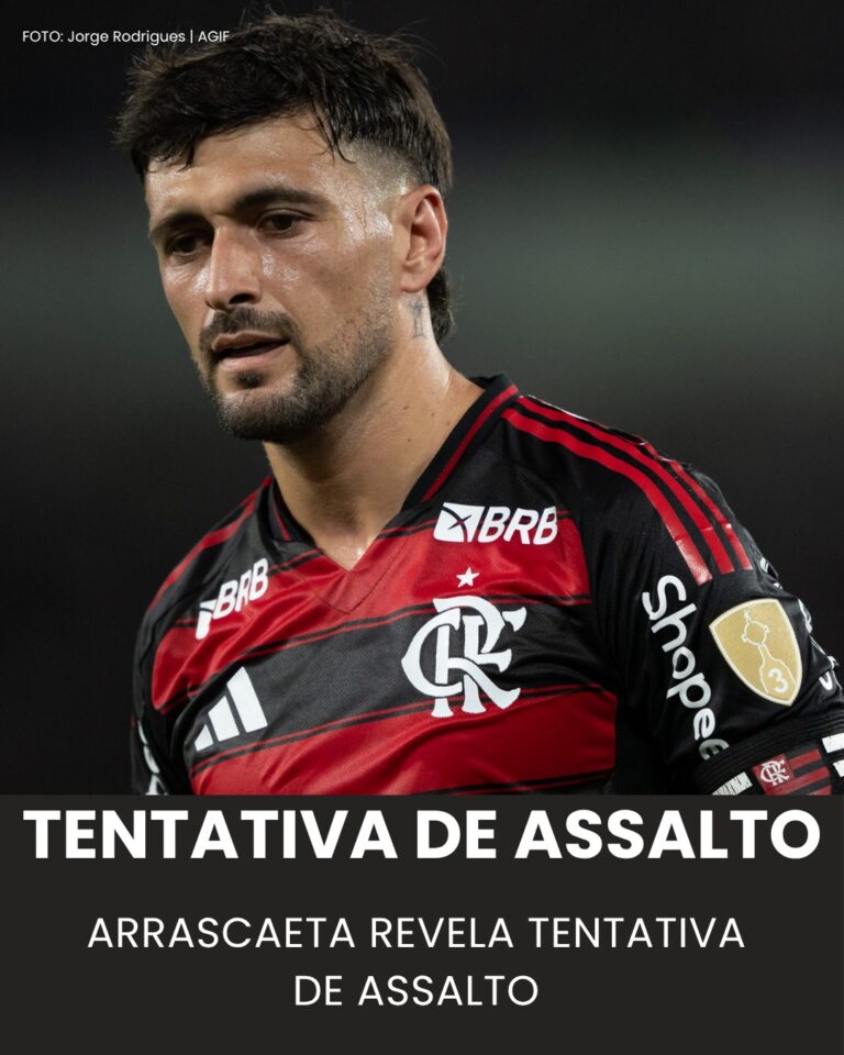 Arrascaeta sofre tentativa de assalto após Flamengo x Palmeiras!