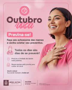 Outubro Rosa: um mês para cuidar de quem mais importa — você! 
Outubro é o mês …