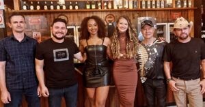 Gravação do clipe a loira e a morena Zeni e Cia, Feat Rogerin… Ficou da hora!!…