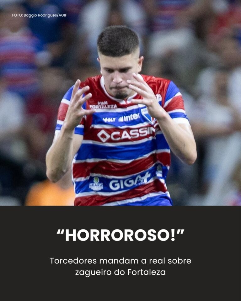 NÃO PODE! Fortaleza sofre derrota e torcida aponta culpado!