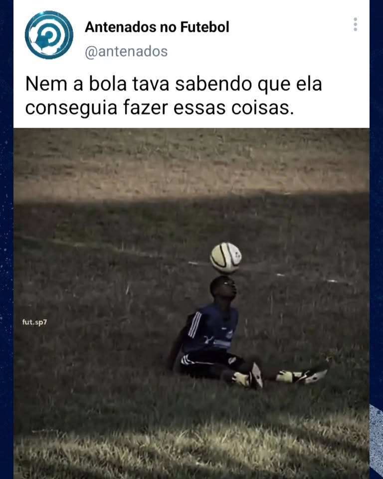 Aluno mais fraco do Ronaldinho