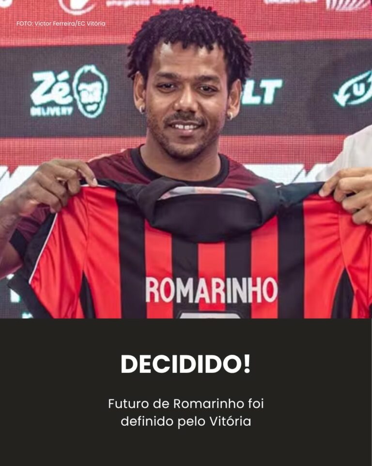MAS JÁ? Reforço de peso do Vitória, Romarinho teve seu contrato… Ver mais