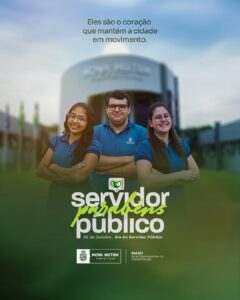 Hoje celebramos aqueles que dedicam seu trabalho ao bem coletivo.
Com compromiss…