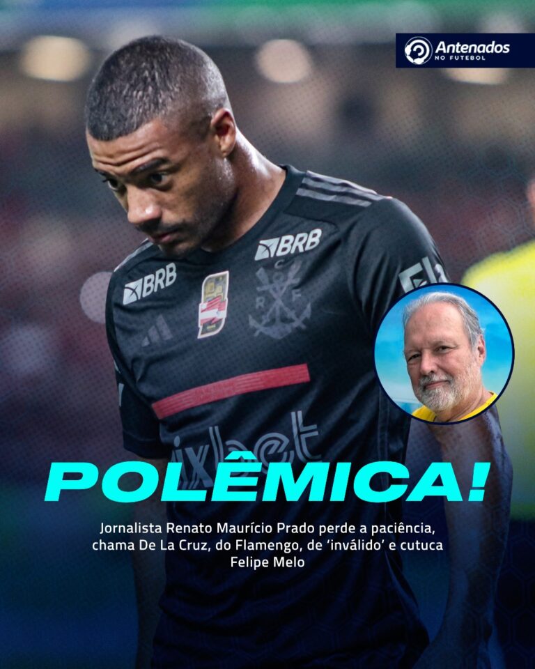 Renato Maurício Prado não poupou palavras!
O jornalista detonou o meia Nicolás…