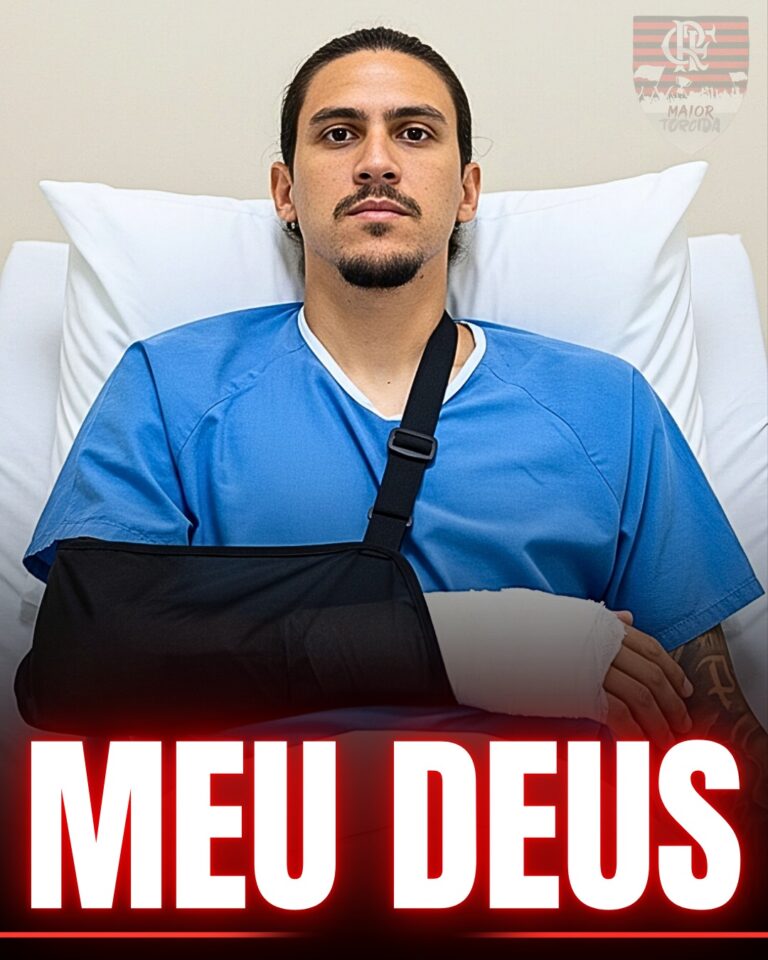 PEDRO TEM LESÃO CONFIRMADA E SÓ VOLTA A PARTIR DE…