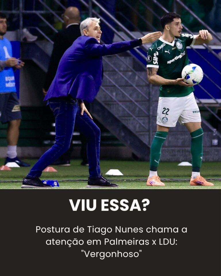 ISSO MUDOU TUDO! Tiago Nunes é detonado após ter a coragem de feito o…Ver mais…