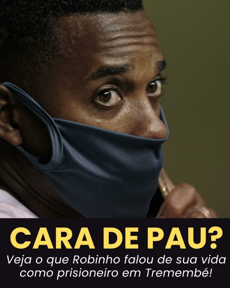 CHOCANTE! Pela 1ª vez, Robinho falou da vida na prisão e surpreendeu: “Quem man…