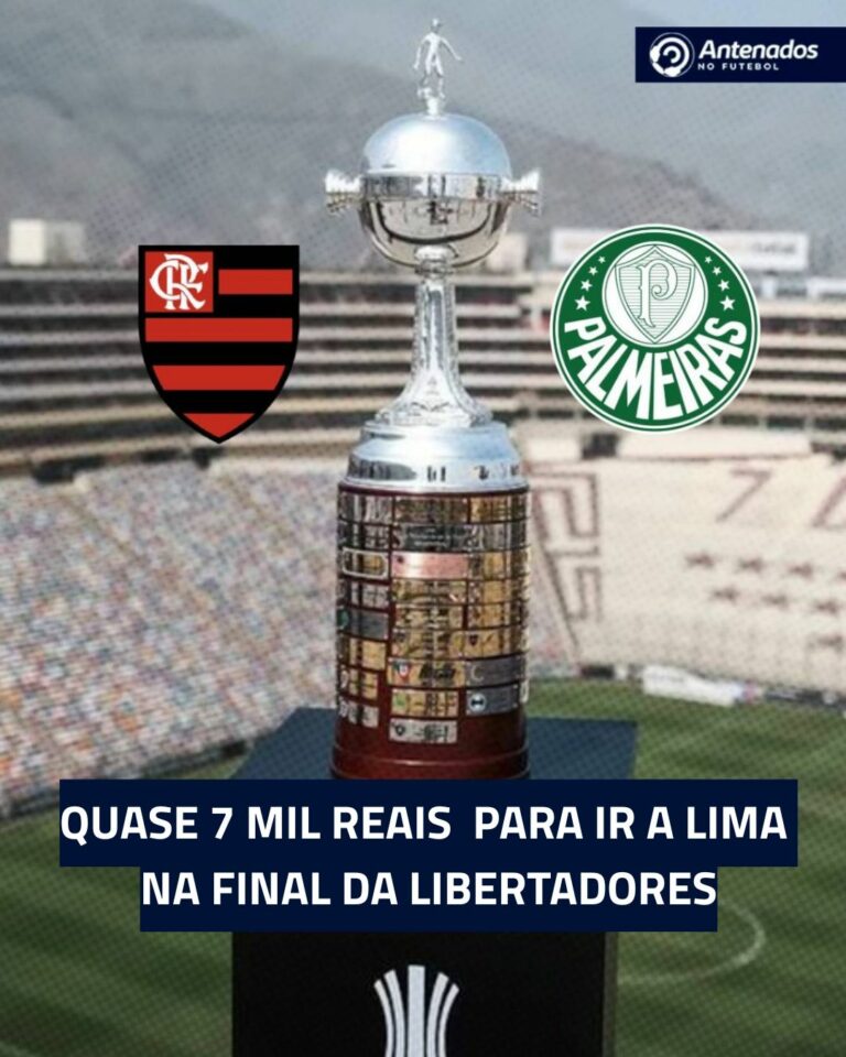 Viajar para Lima, no Peru, para acompanhar a final da Libertadores está bem mai…