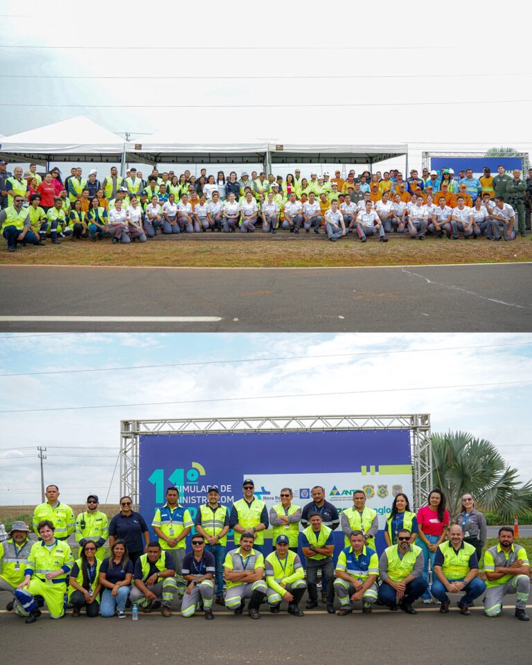 Na BR-163, em Nova Mutum, a Nova Rota do Oeste realizou o 11° Simulado de Sinist…