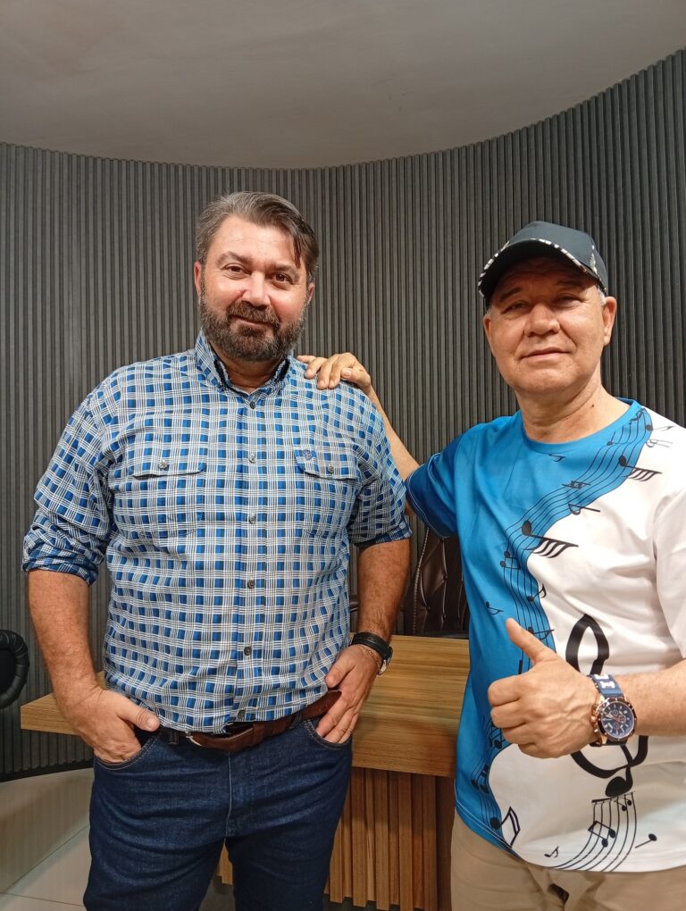 Gravação do programa Show Raízes que vai ao ar no próximo final de semana pelo C…