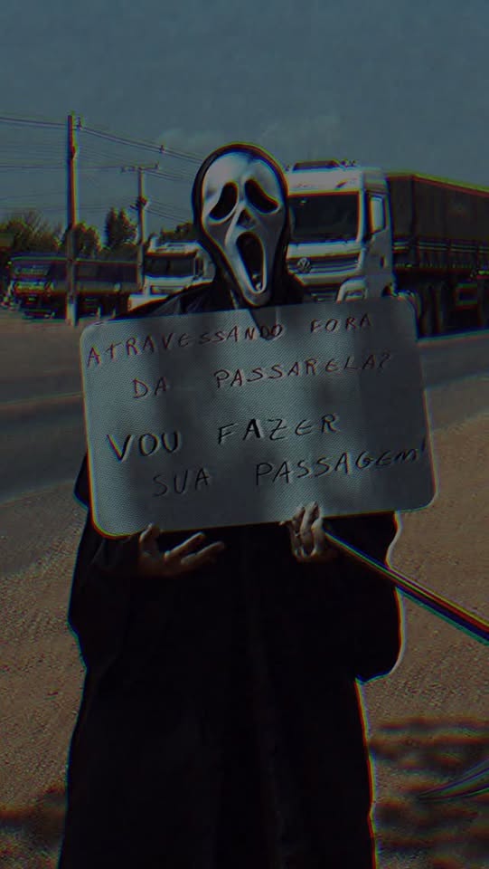 Hoje é Halloween! Entre doces e travessuras, a melhor opção é atravessar na pas…