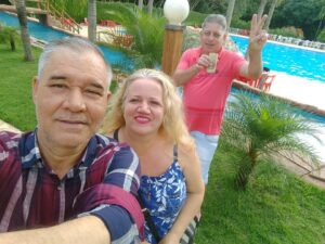 Conhecendo o Parque das Águas de Nova Mutum com o amigo Anir Siqueira. Muito lin…