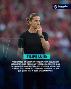 Filipe Luís quer recuperar confiança do elenco antes da final da Libertadores!
…