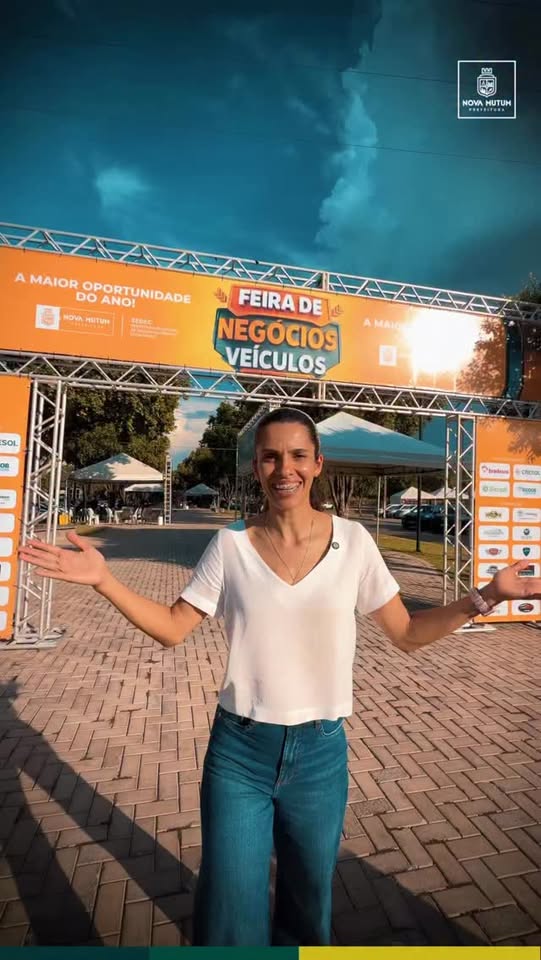 JÁ COMEÇOU A FEIRA DE NEGÓCIOS DE VEÍCULOS!
 E JUNTO DELA, A FEIRA GASTRONÔMICA…