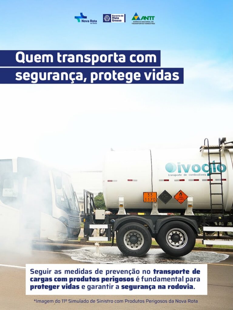 Responsabilidade que exige preparo e atenção.

O transporte de produtos perigos…