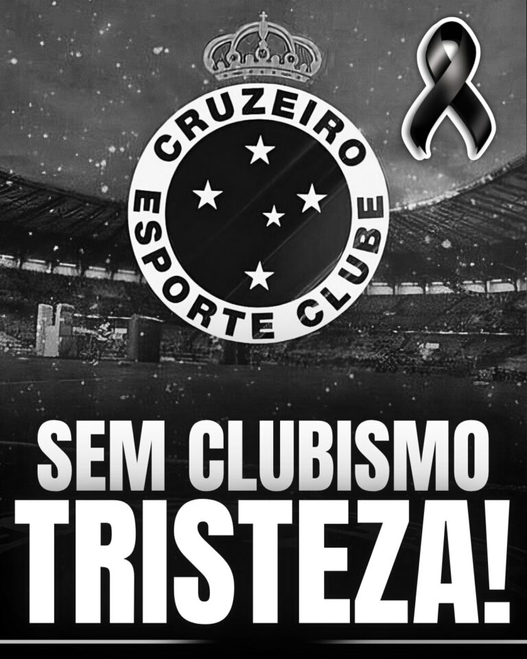 NOSSO FUTEBOL ESTÁ DE LUTO…