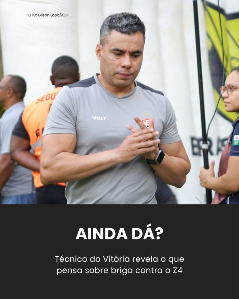 Após derrota, Jair Ventura acredita que Vitória… Ver mais