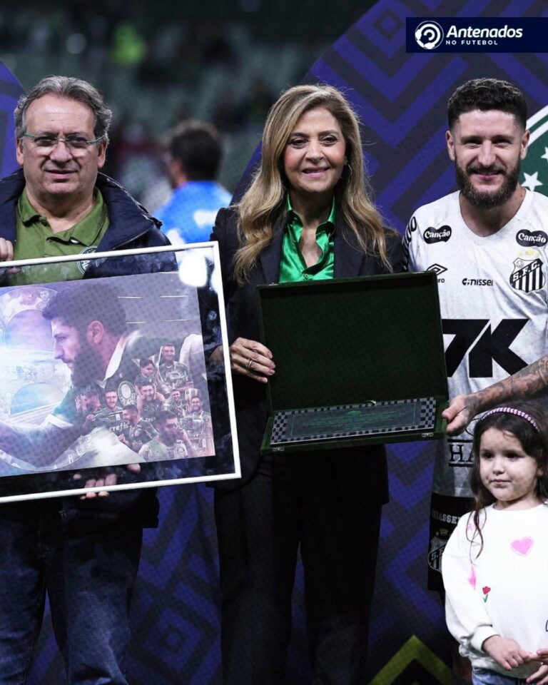 Zé Rafael foi homenageado pelo Palmeiras antes da partida.

O jogador foi muito …
