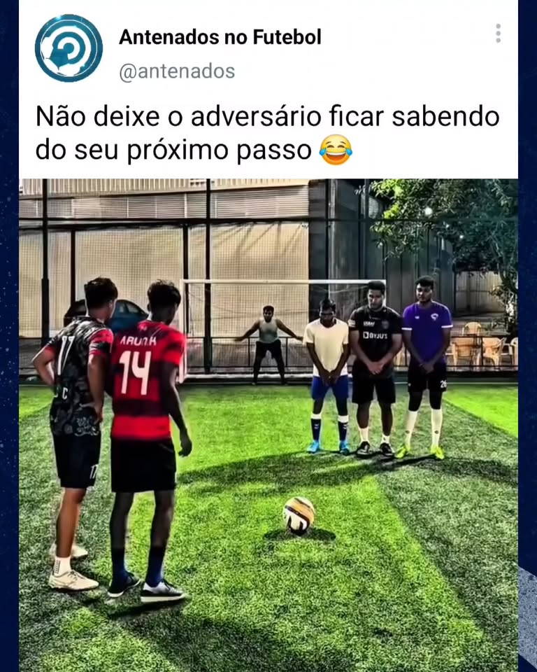 Nem o câmera tava sabendo