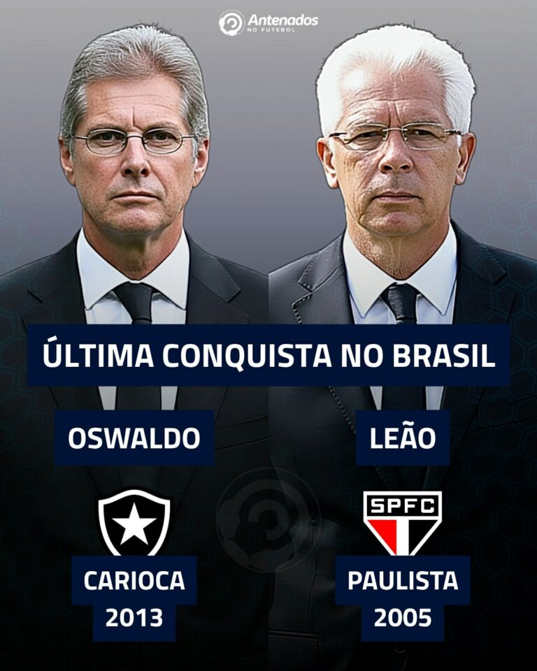 Esses são os técnicos que não querem um estrangeiro na Seleção.