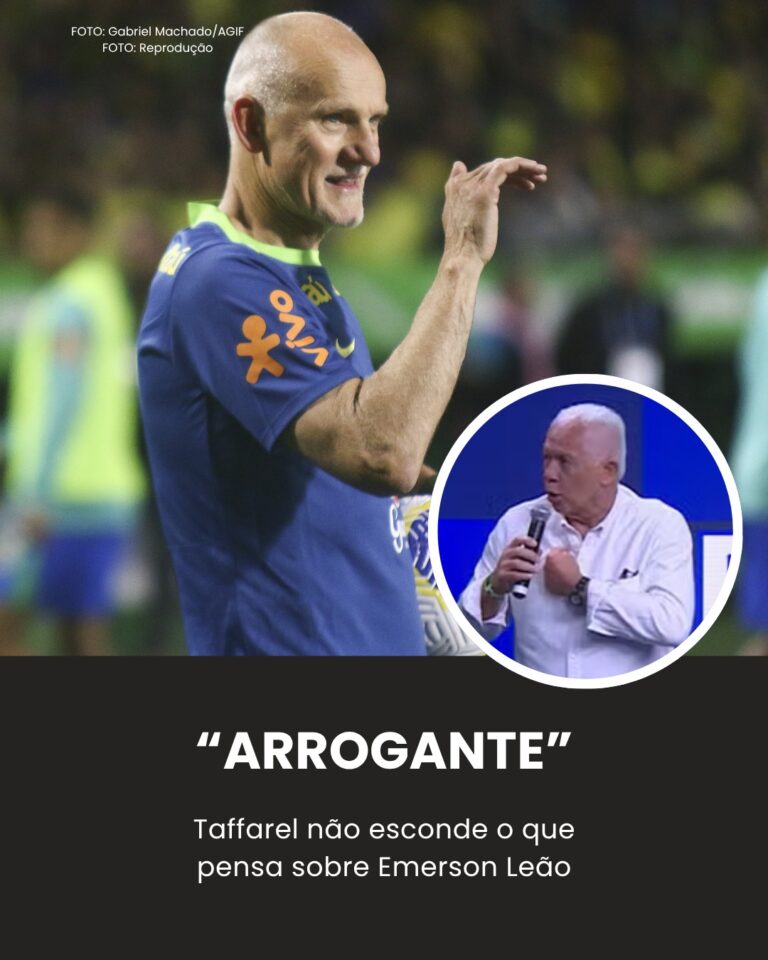 MEU DEUS! Taffarel detona Emerson Leão e revela… Ver mais