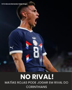 Matías Rojas pode jogar em rival do Corinthians e está na mira do…Ver mais