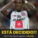 AGORA! Julgamento de Bruno Henrique tem decisão e atacante está…Ver mais