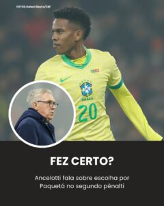 EXPLICOU! Ancelotti não deixou Estêvão bater pênalti porque… Ver mais