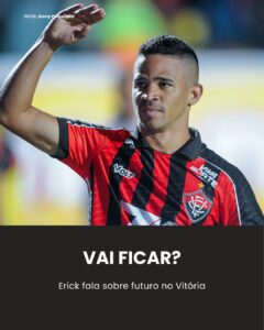 RENOVA? Vitória briga contra o Z4, mas Erick revela que… Ver mais