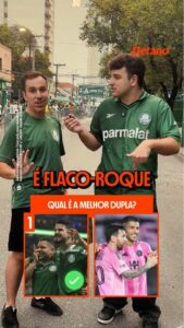 A dupla Flaco-Roque é a melhor do futebol na atualidade? 

#Betano #Publi
