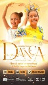 Espetáculo de Dança – Casa da Cultura 
Uma noite preparada com todo carinho par…
