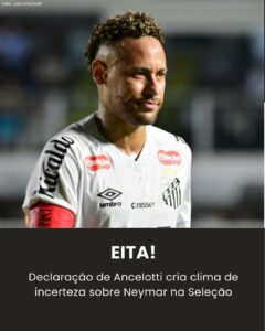 Ancelotti é claro sobre Neymar na Copa de 2026 e afirma que craque…Ver mais

…