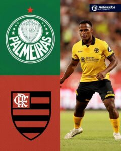 Palmeiras e Flamengo estão de olho em Jhon Arias. O Palmeiras busca maneiras de …