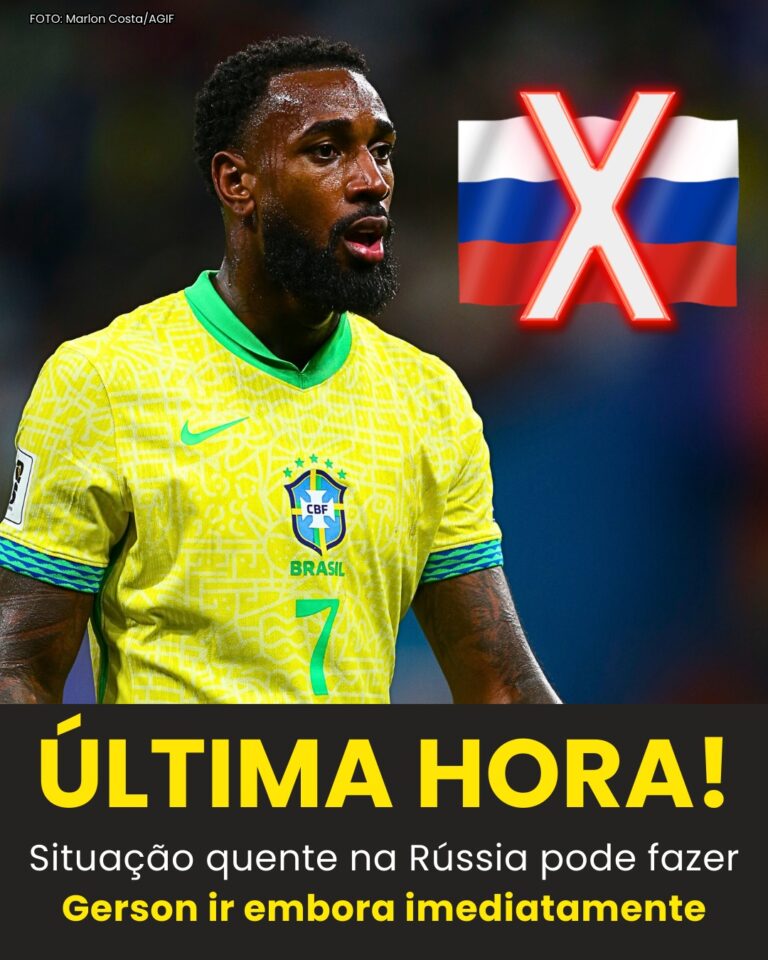 URGENTE! Gerson pode deixar a Rússia após…Ver mais