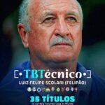 TBTécnico – Esse é o treinador brasileiro com mais títulos na história.