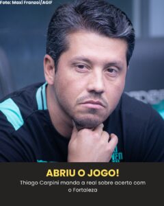 Thiago Carpini, após acerto com o Fortaleza, afirma que… Ver mais