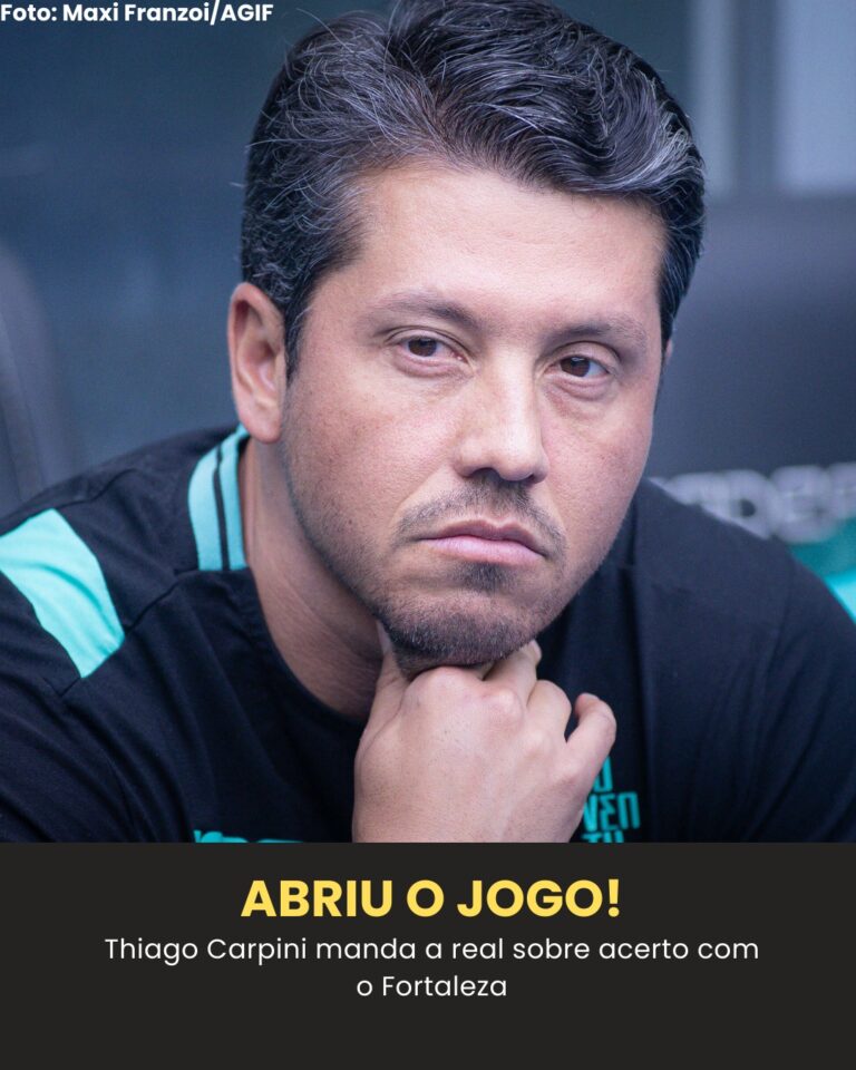 Thiago Carpini, após acerto com o Fortaleza, afirma que… Ver mais