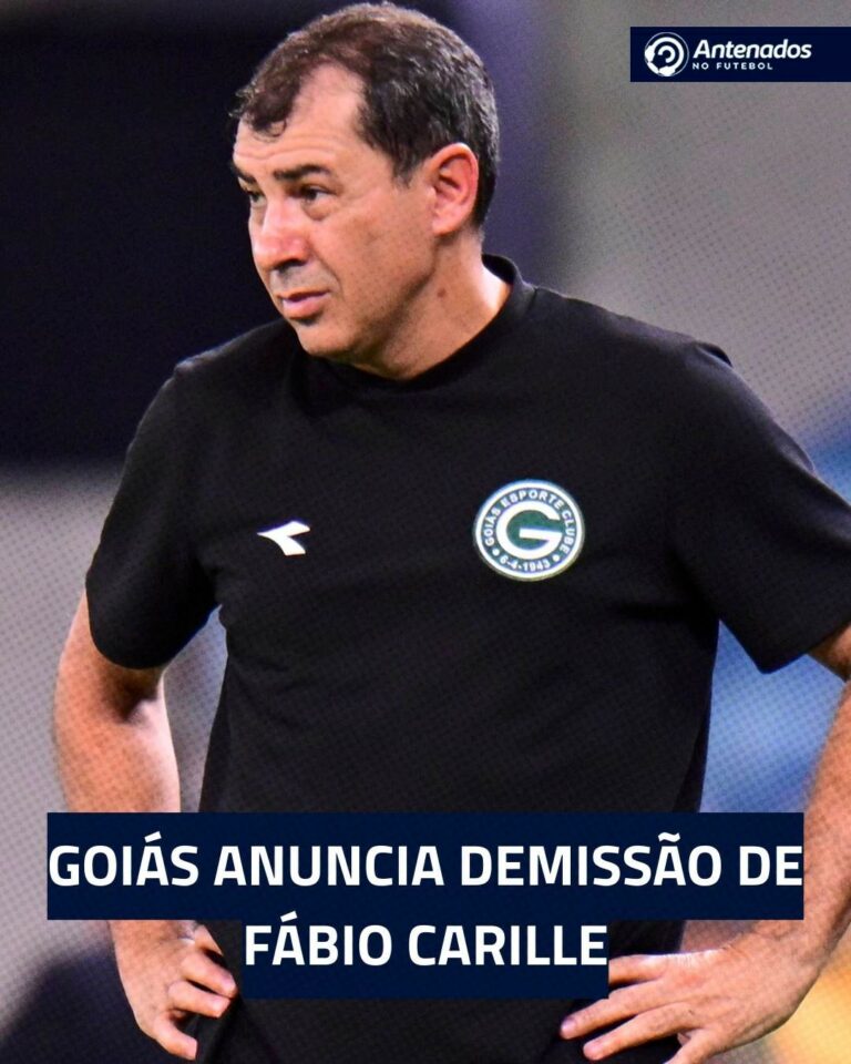 O Goiás anunciou a demissão do técnico Fábio Carille!

O Esmeraldino terminou a…