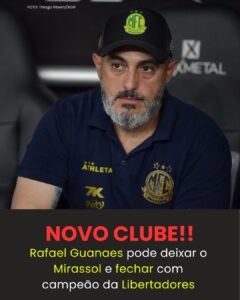 URGENTE!! Rafael Guanaes pode deixar o Mirassol e fechar co…Ver mais