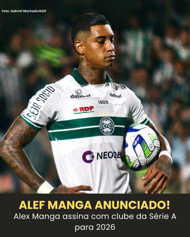 DECRETADO! Alef Manga é anunciado no… ver mais