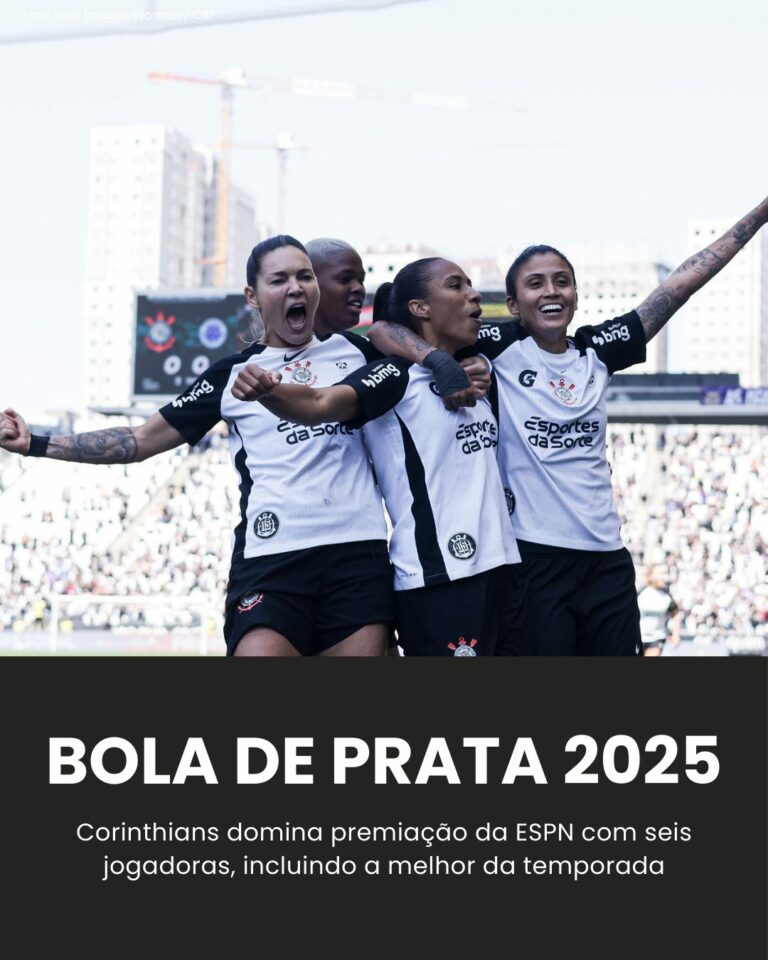 DESTAQUE DA TEMPORADA! Corinthians domina o prêmio Bola de Prata 2025 do Brasile…