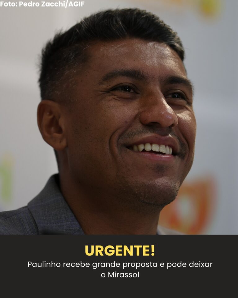 Paulinho recebe grande proposta e pode deixar o Mirassol para trabalhar no…Ver…
