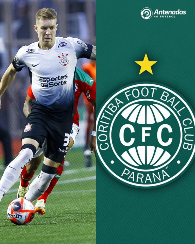 Coritiba demonstrou interesse na contratação do volante Charles, do Corinthians….