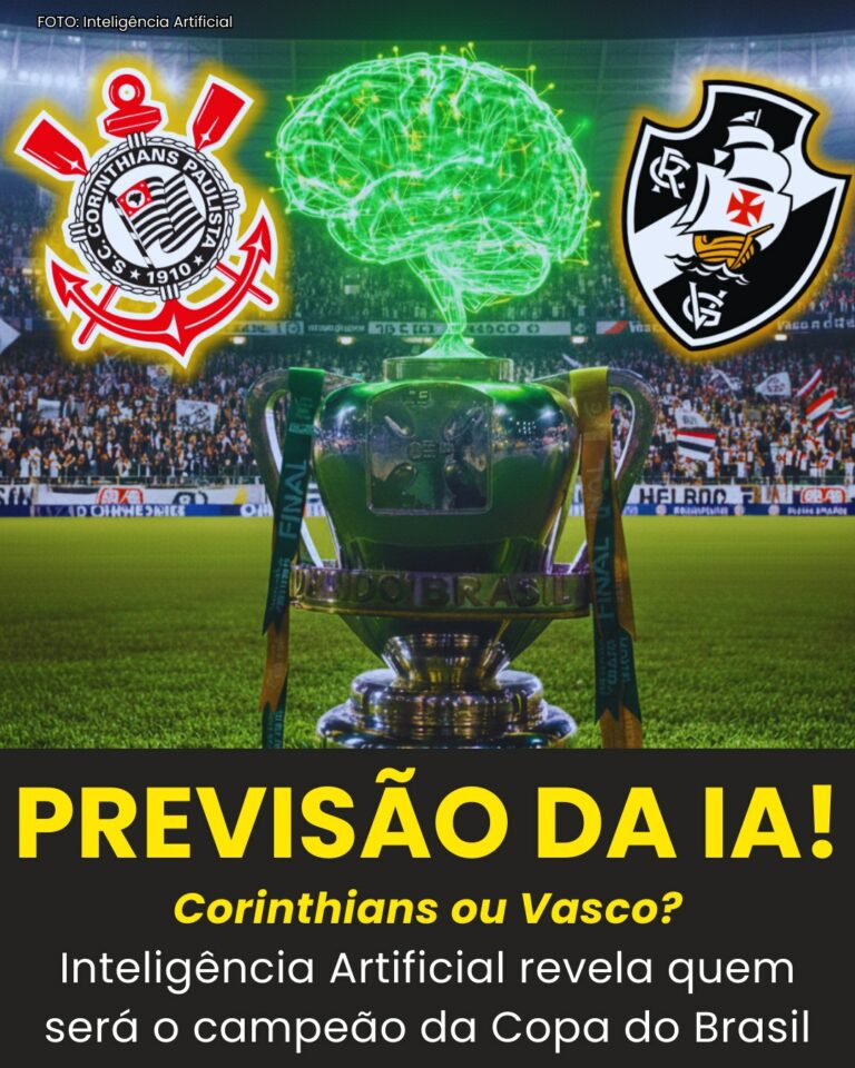 QUEM SERÁ O CAMPEÃO? IA crava equipe que vai levantar o troféu da Copa do Brasi…