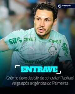 Raphael Veiga agitou o noticiário do Grêmio nos últimos dias — isso porque o mei…